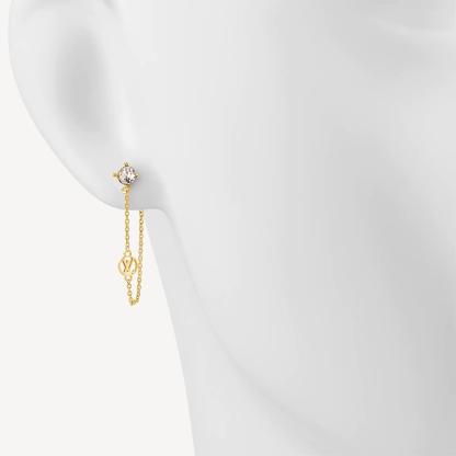 【LOUIS VUITTON】ブックル ドレイユ・プティ ルイ／ピアス